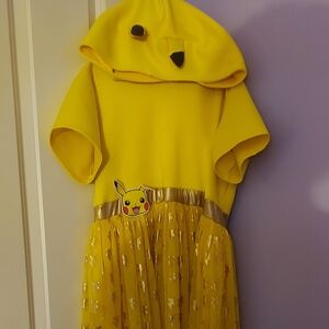 Pokeman yellow girls dress